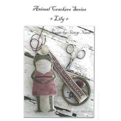 Lily - Animal Crackers - Stacy Nash Primitives (Stickvorlage)