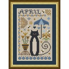 Happiness Is Heartmade - April Cat