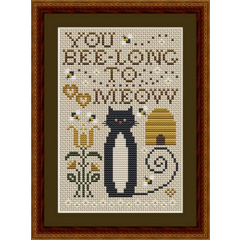 Happiness Is Heartmade - You Bee-long To Meow