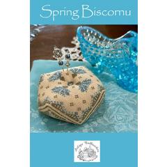 Antique Needleworkers - Spring Biscornu