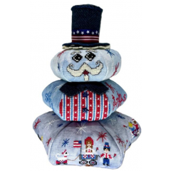Praiseworthy Stitches - Stars And Stripes Stacker
