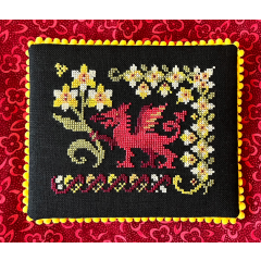Ink Circles - St. Davids Dragon