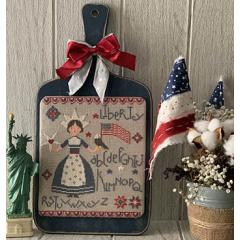 Twin Peak Primitives - Miss Liberty (Stickvorlage)