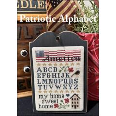 Patriotic Alphabet - The Scarlett House (Stickvorlage)