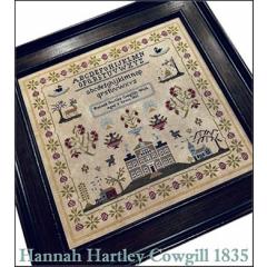 Hannah Hartley Cowgill 1835 - The Scarlett House (Stickvorlage)