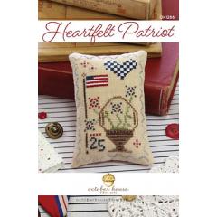 Heartfelt Patriot - October House Fiber Arts (Stickvorlage)