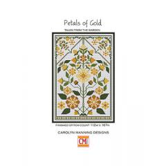 Petals Of Gold - CM Designs (Stickvorlage)
