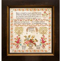 Magdalena Outhwaite 1833 - Hands Across The Sea Samplers (Stickvorlage)