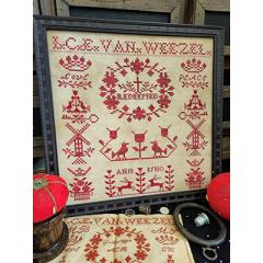 I.C.E Van Weezel 1885 - Quaint Rose Needle Arts (Stickvorlage)