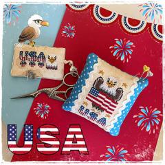 U.S.A. - Fairy Wool In The Wood (Stickvorlage)