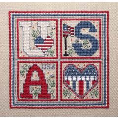 USA Square - The Sweetheart Tree (Stickvorlage)