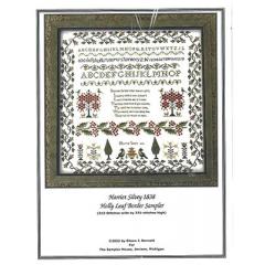 Harriet Silvey 1838 Holly Border Sampler - The Sampler House (Stickvorlage)