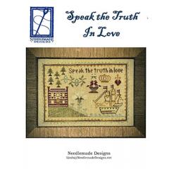 Speak The Truth In Love - Needlemade Designs (Stickvorlage)