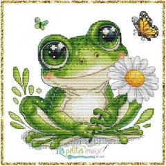 Animal Series Frog - Les Petites Croix De Lucie (Stickvorlage)