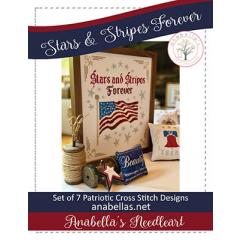 Stars & Stripes Forever (Set Of 7) - Anabellas (Stickvorlage)