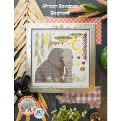 African Savanna Elephant - Lindy Stitches (Stickvorlage)