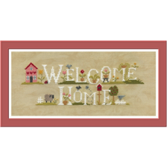 Welcome Home - Jardin Privé (Stickvorlage)