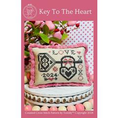 Key To The Heart - Textilly Crafts (Stickvorlage)
