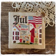 July - Twelve Months Of Christmas - Fairy Wool In The Wood (Stickvorlage)