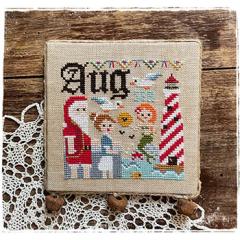 August - Twelve Months Of Christmas - Fairy Wool In The Wood (Stickvorlage)