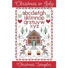Christmas In July Christmas Sampler - Anabellas (Stickvorlage)