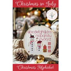 Christmas In July Christmas Alphabet - Anabellas (Stickvorlage)
