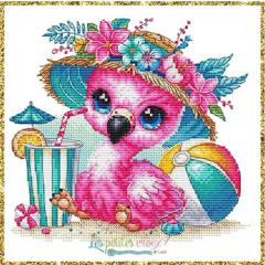Animal Series Flamingo - Les Petites Croix De Lucie (Stickvorlage)