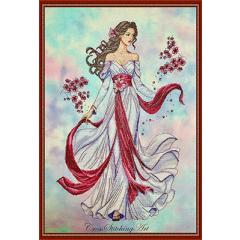 Amariel, The Enchanted Blossom - Cross Stitching Art (Stickvorlage)