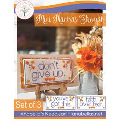 Mini Mantras Strength - Anabellas (Stickvorlage)