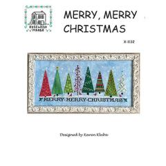 Merry, Merry Christmas - Rosewood Manor Designs (Stickvorlage)
