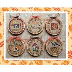 Autumn Mini-Rounds - Waxing Moon Designs (Stickvorlage)