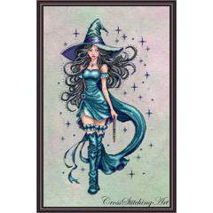 Celestia,The Enchantress - Cross Stitching Art (Stickvorlage)