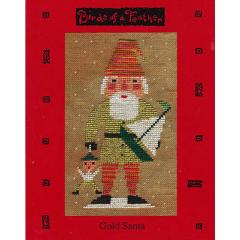 Gold Santa - Birds Of A Feather (Stickvorlage)