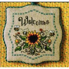 Sunflowers & Bumblebees Welcome (w/emb) - The Sweetheart Tree (Stickvorlage)