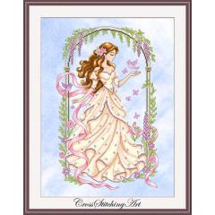 Florienne, The Fluttering Charm - Cross Stitching Art (Stickvorlage)