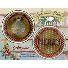 Christmas Dots - August - Jeannette Douglas Designs (Stickvorlage)