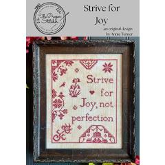 Strive For Joy - The Proper Stitcher (Stickvorlage)