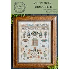 Ann Speakman 1840 Sampler - The Proper Stitcher (Stickvorlage)