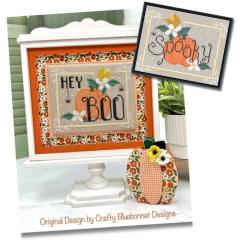 Hey Boo (And Spooky companion) - Crafty Bluebonnet Designs (Stickvorlage)