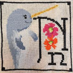 Nellie Narwhal - Luhu Stitches (Stickvorlage)