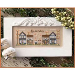 Mini Village November - Country Cottage Needleworks (Stickvorlage)