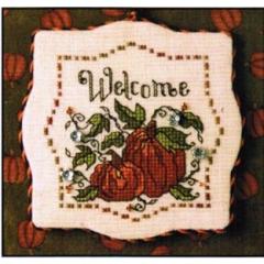 Autumn Pumpkins Welcome - The Sweetheart Tree (Stickvorlage)