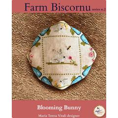 Blooming Bunny Biscornu - MTV Designs (Stickvorlage)