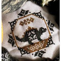 Darling & Whimsy Designs - Quirky Quaker - Stegosaurus