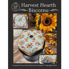 Harvest Hearth Biscornu - Textilly Crafts (Stickvorlage)