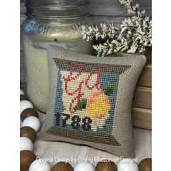 Georgia State Spool - Crafty Bluebonnet Designs (Stickvorlage)