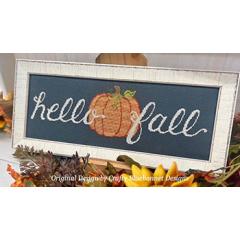 Hello Fall - Crafty Bluebonnet Designs (Stickvorlage)