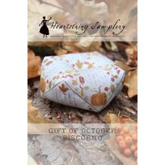 Heartstring Samplery - Gift Of October Biscornu