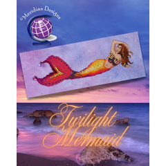 Twilight Mermaid - Meridian Designs (Stickvorlage)