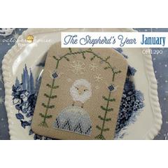 Shepherds Year January - October House Fiber Arts (Stickvorlage)